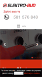 Mobile Screenshot of elektro-bud.com